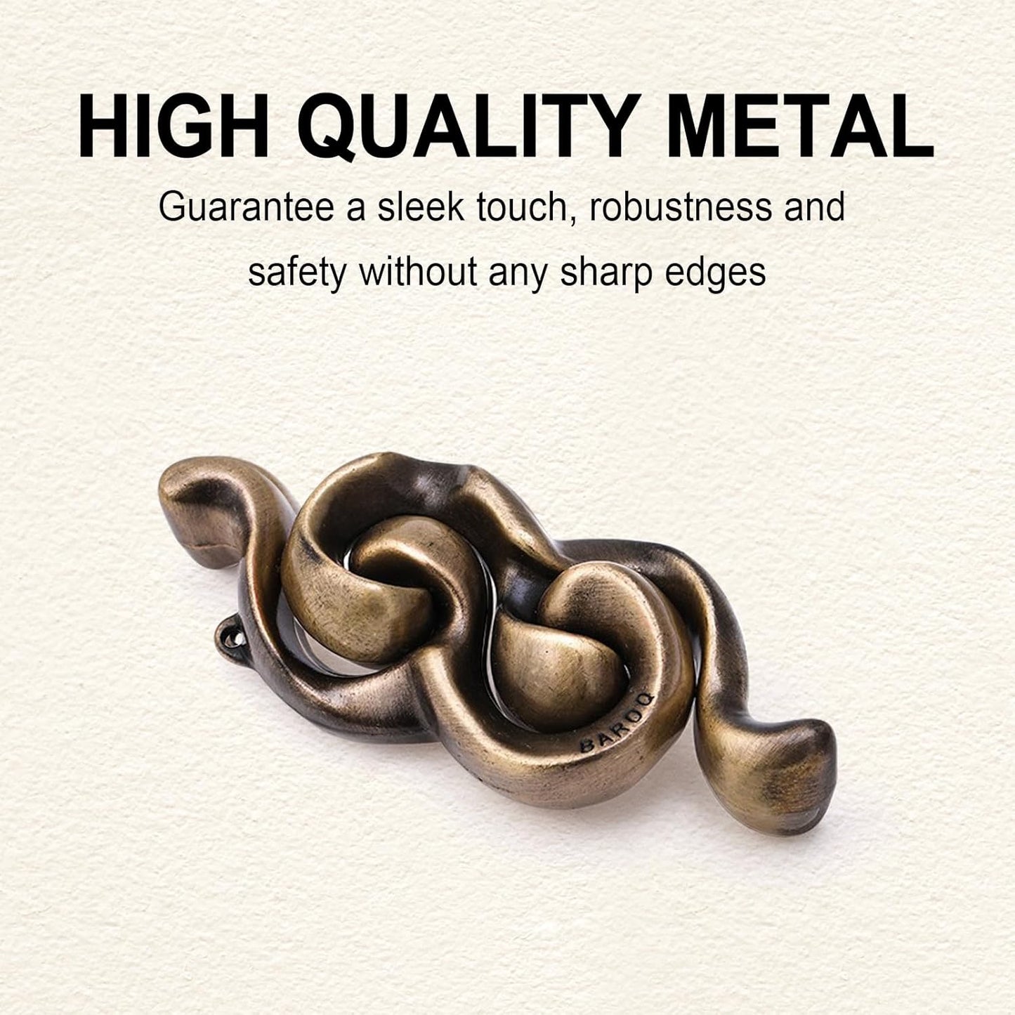 9pcs Metal Puzzle for Adult Disentanglement Puzzles Lock Puzzle Games Set Gift for Adults Teenagers