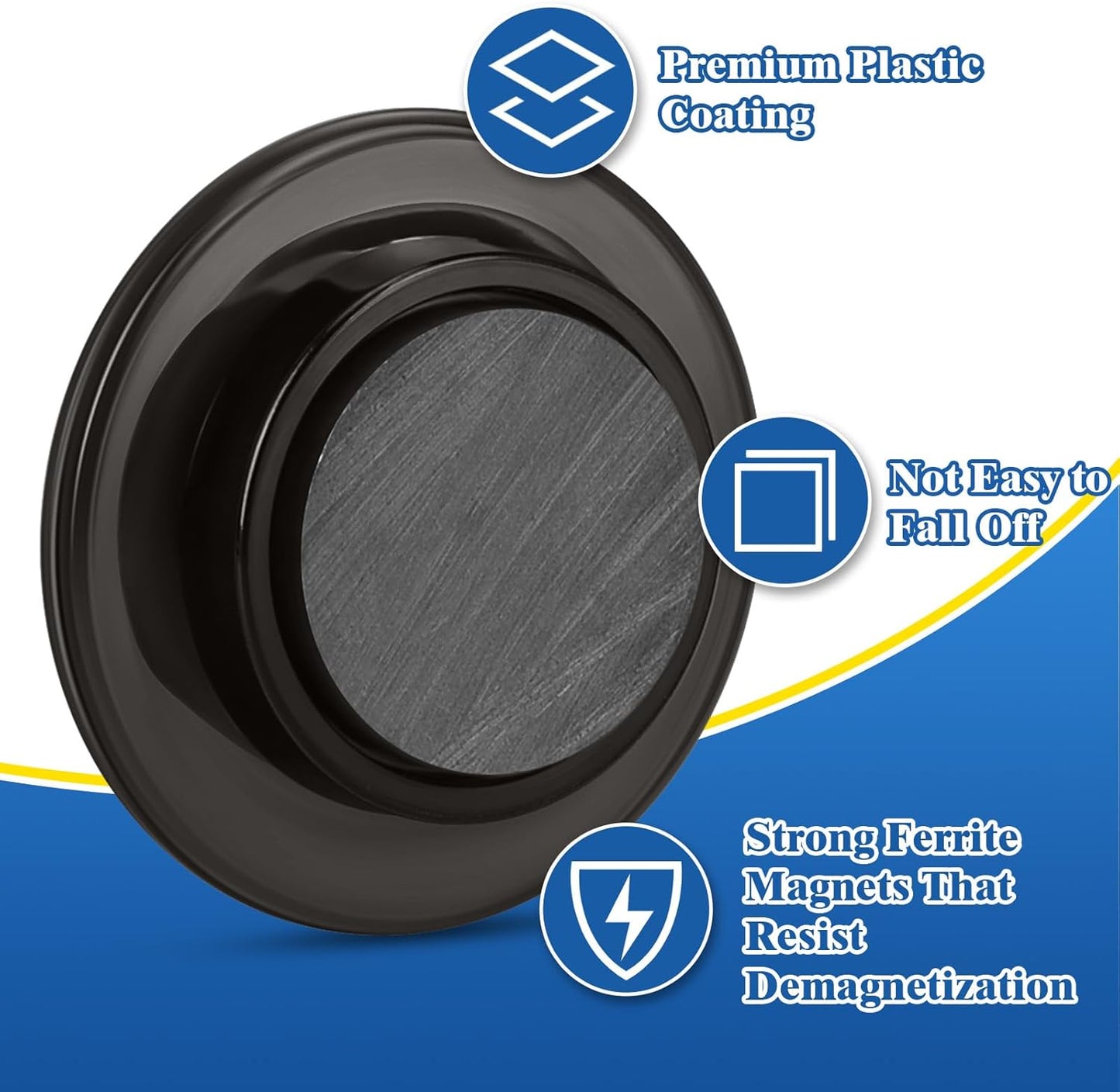 Wukong 4 Pack | 30x3cm(11.81 x 1.18) Magnetic Stainless Black Boards Strips, Adhesive Backing Bulletin Bar Board, Memo Board with 16Pcs Colorful Magnets for Office, Home, Photo Wall, Documents