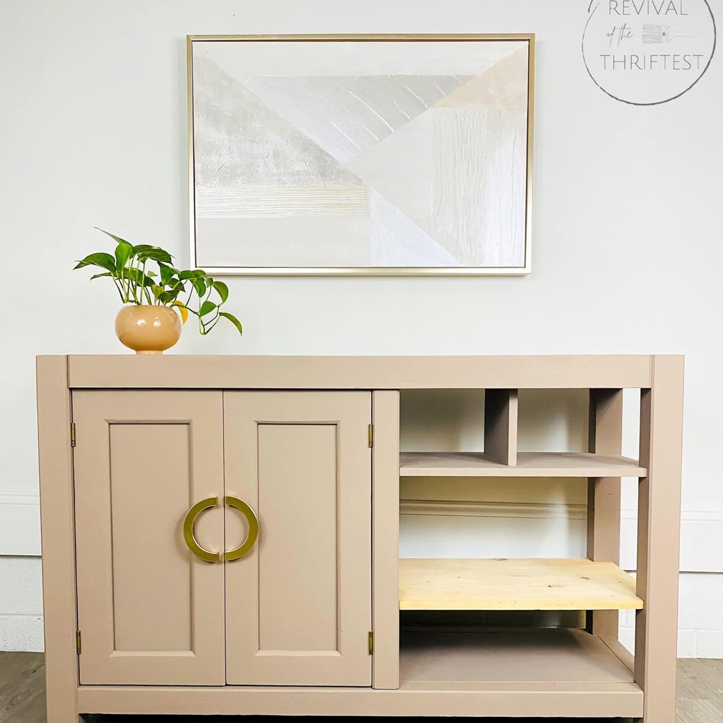 Dixie Belle Paint Company Chalk Finish Furniture Paint - Mud Puddle (4oz) - Matte Rich Taupe Chic Chalk Mineral DIY Furniture Paint