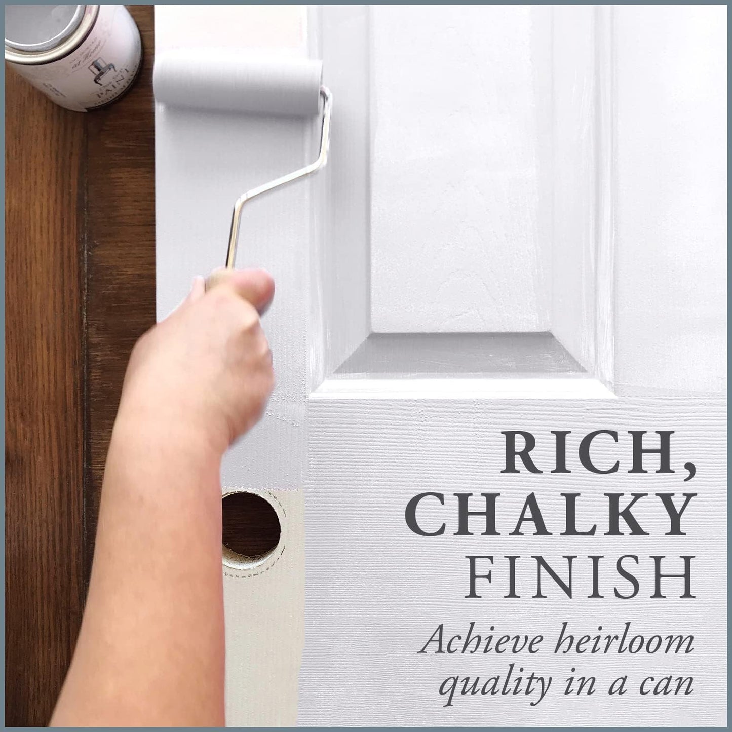 AMY HOWARD AT HOME Chalk-Based One Step Paint for Furniture, Cabinetry, Decor, Finish, and More | No Stripping, Sanding, or Priming | Ultra-Light Base | 32 Ounce | Dearborne