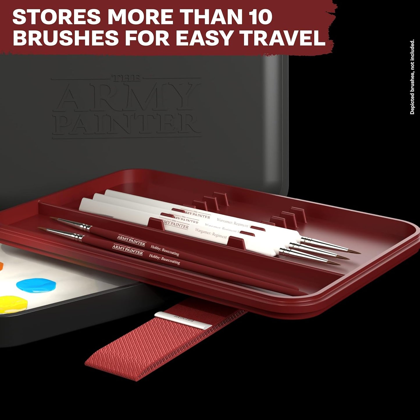 The Army Painter Hydropack Bundle Stay Wet Palette for Acrylic Painting - Acrylic Paint Palette, 50 Pcs Wet Palette Paper, and 2 Wet Pallet Sponges