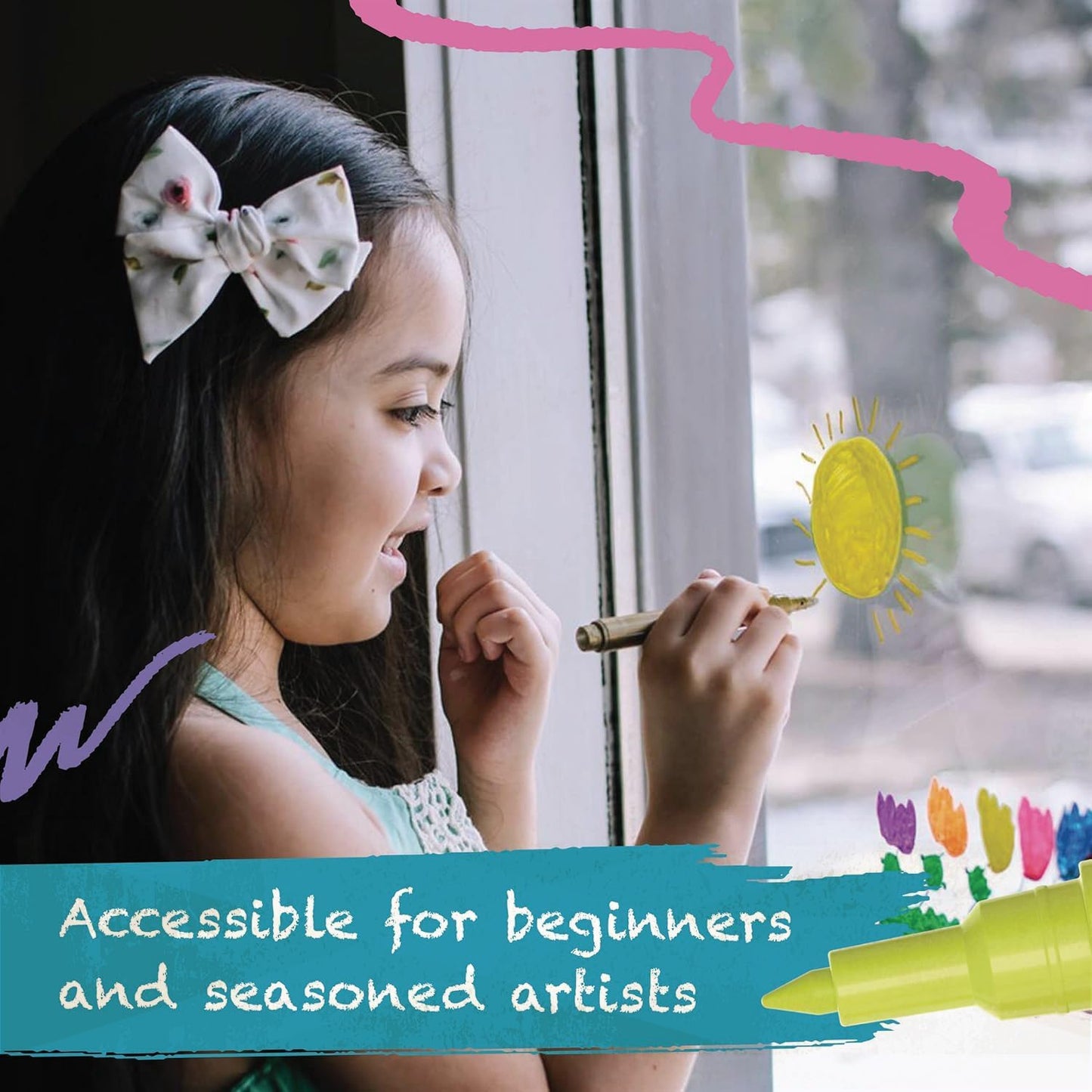 Extra Fine Tip Liquid Chalk Markers for Chalkboard (1mm, 20 Vintage Colors) - Dry Erase Marker Pens for Blackboard, Windows, Signs, Bistro - Thin Point, Erasable, Pastel Chalkboard Markers Pen