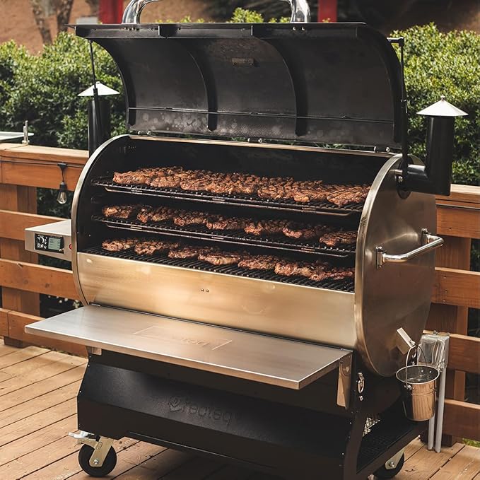recteq RT-2500 BFG Pellet Smoker Grill, Wi-Fi-Enabled Outdoor Grills & Smokers, Electric Pellet Grill with 2500 Sq In Cook Space, RT-2500 BFG + Grilling Basics Bundle