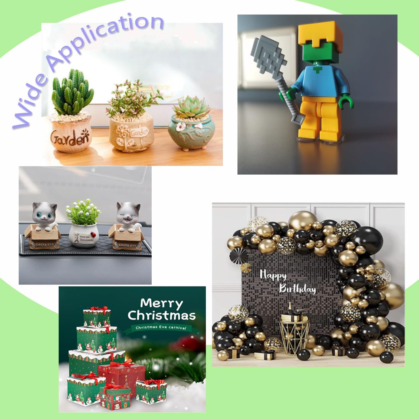 540 Pcs Sticky Tack Poster Stickers, Double Sided Sticky Round Clear Stickers, No Trace Poster Adhesive Putty Removable Waterproof Adhesive Dots for Festival Decoration Sticky Dot (0.31" X 0.51")