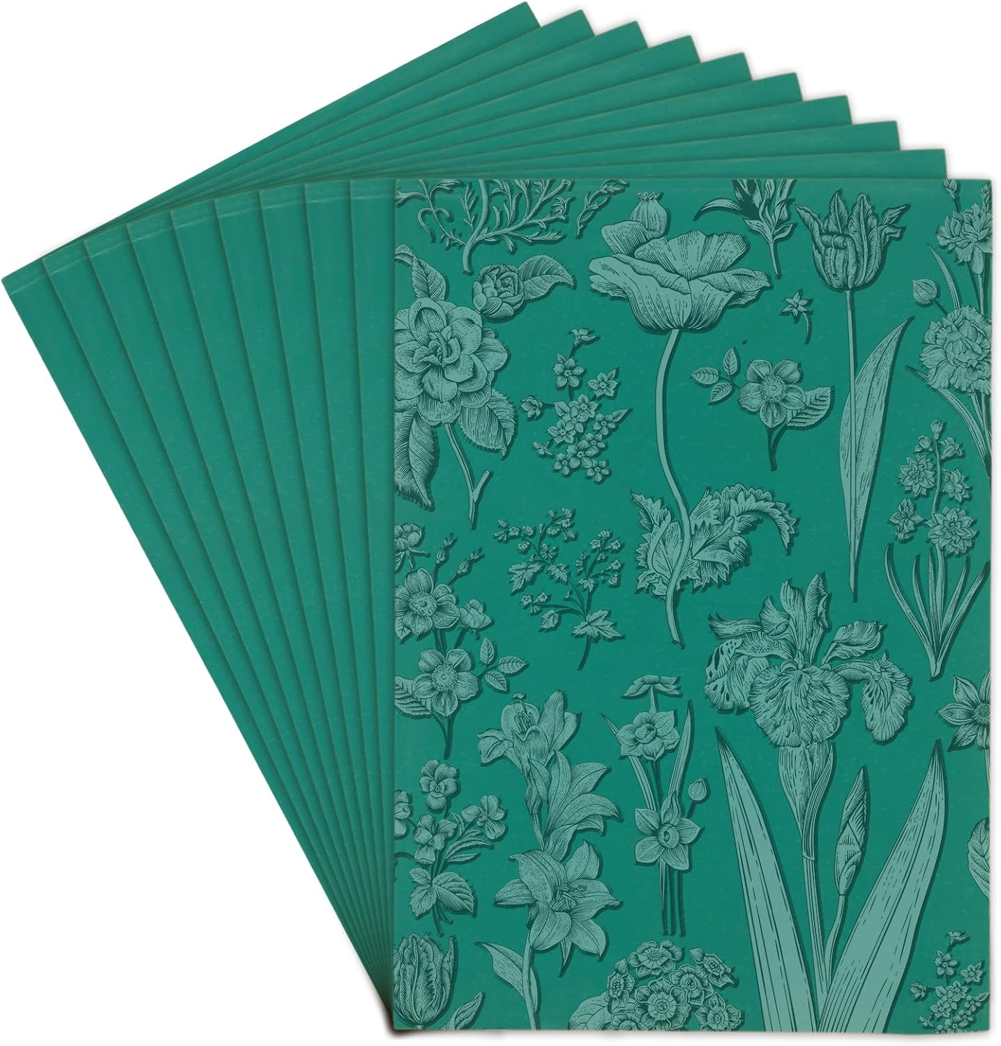 LDXDRU 10 Pack Linoleum Blocks for Printmaking, 8 x 10 Inch Linoleum Blocks Green Linocut Block Linoleum Block Printing for Engraving Art Project Printmaking Stamp Carving Block