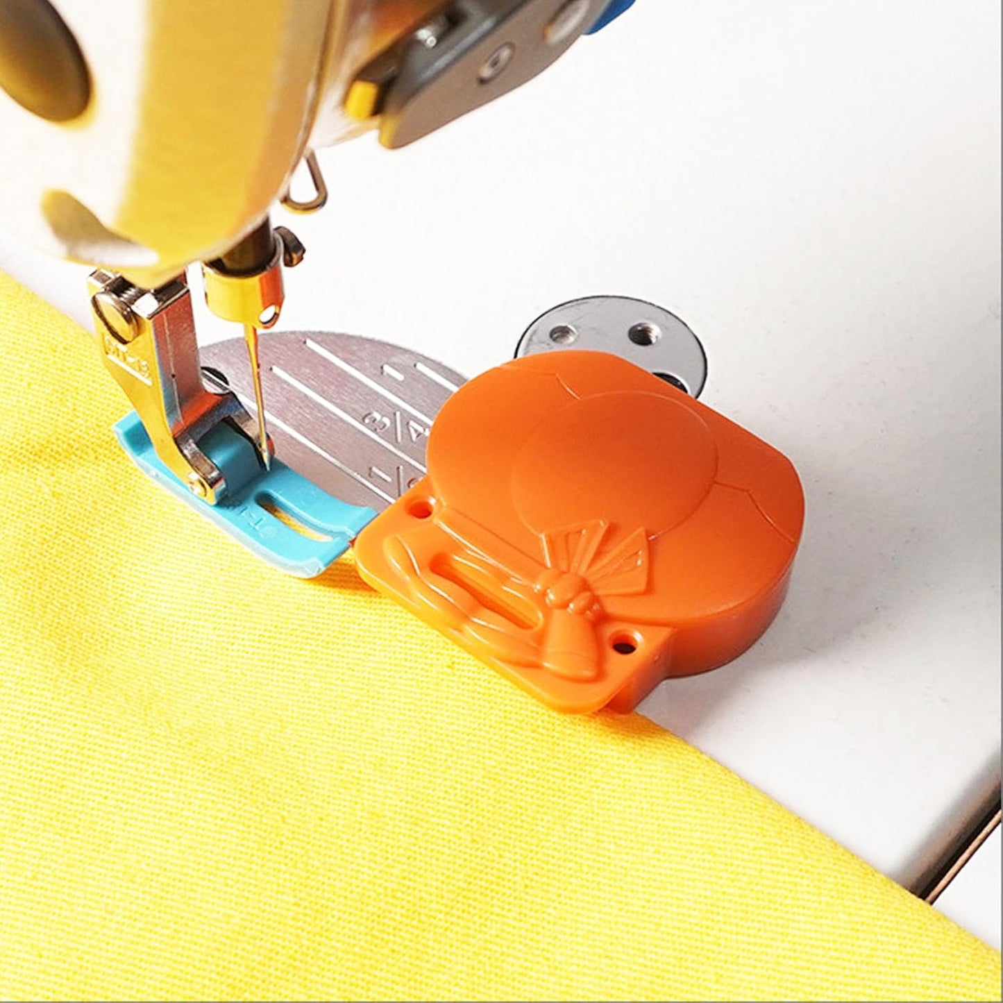 Sowiichi Magnetic Seam Guide for Sewing Machine, 3pcs 2025 Upgraded Multifunctional Polygonal Seam Guide Hemmer Guide, Universal Sewing Accessory Supplies for Magnet Making Machines