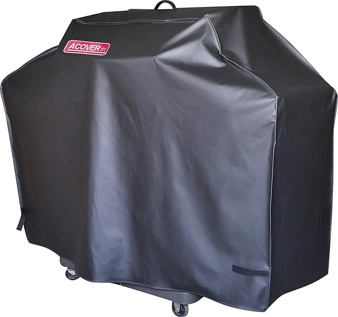 62" Heavy Duty Waterproof Gas Grill Cover fits Weber Char-Broil Coleman Gas Grill-Black