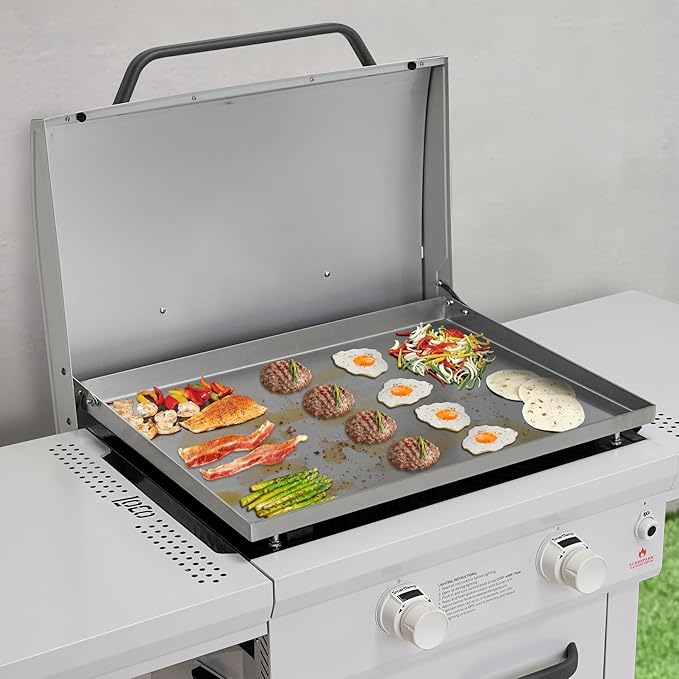 Stanbroil Stainless Steel Griddle Replacement Top for LoCo 26" 2-Burner Series II Flat Top Grill, Flat Top Griddle Accessories for LoCo Gas Grill