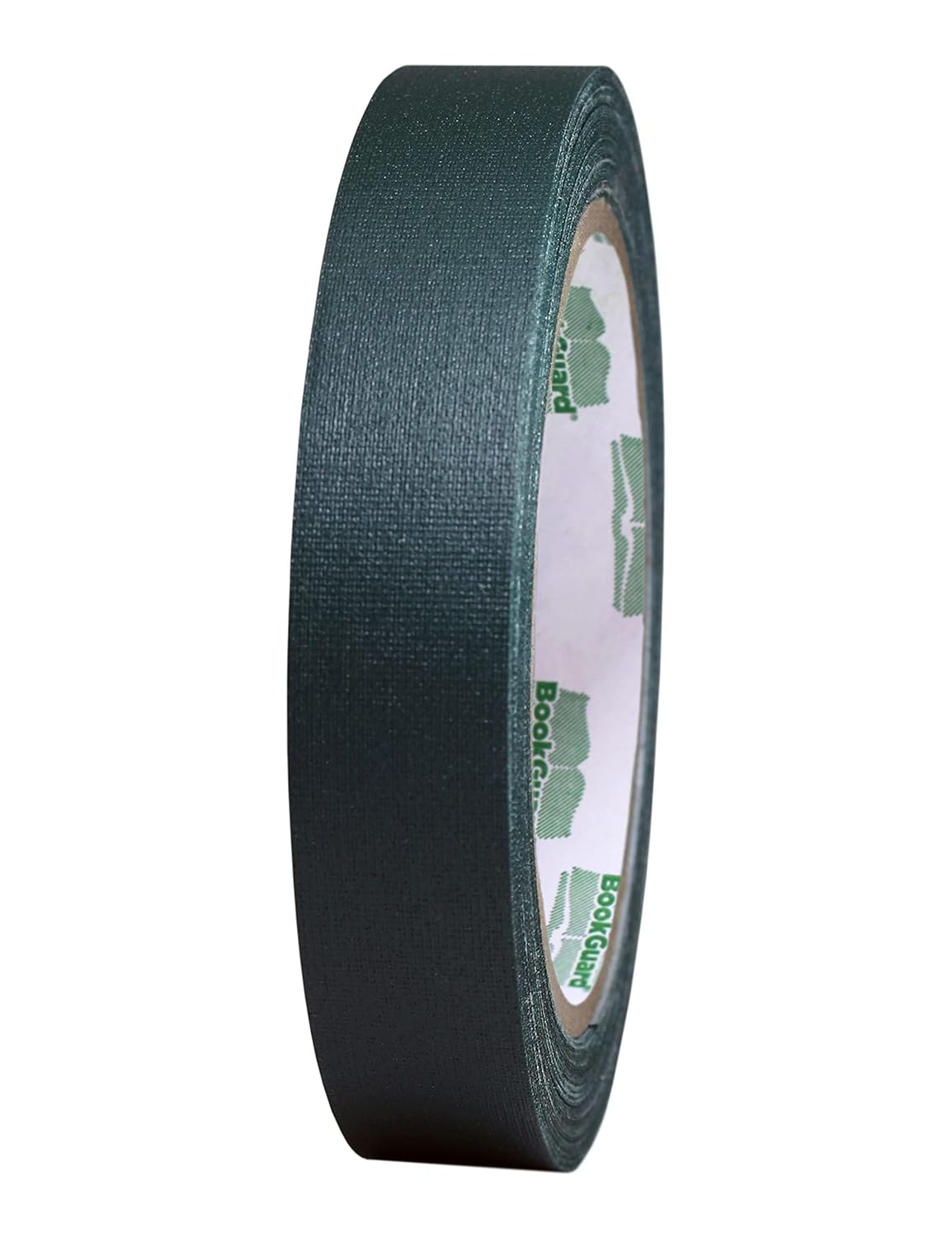 BookGuard 0.75 inch Premium Bookbinding Repair Cloth Tape, 15 Yard Roll, Forest Green