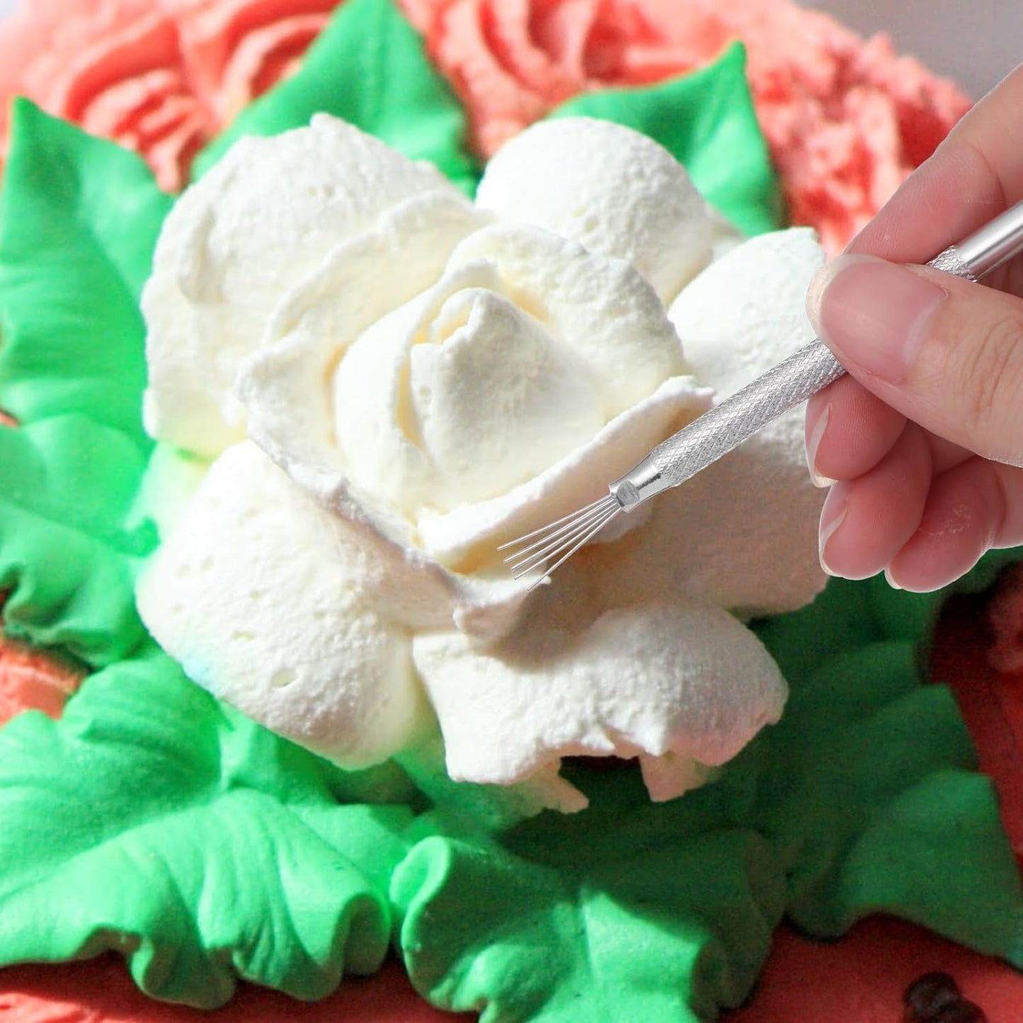 10 Pcs Needle Tools for Clay, Clay Modeling Tools, Seven Needles Wire Texture Tool, Sculpting Ceramics Pottery Carving Tool for Ceramic Polymer Pottery Sculpting, Texturing, Modeling