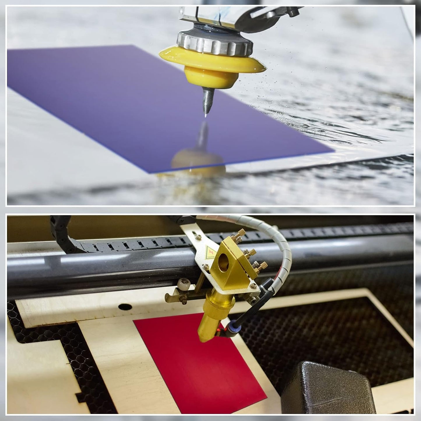 6 Pack 5 x 7 Inch Metal Engraving Sheets Multicolor Laser Engraving Blanks 0.8 mm Anodized Aluminum Sheets for Precision Etching Tool Tip Engraver DIY Interior Signs Badges Crafting