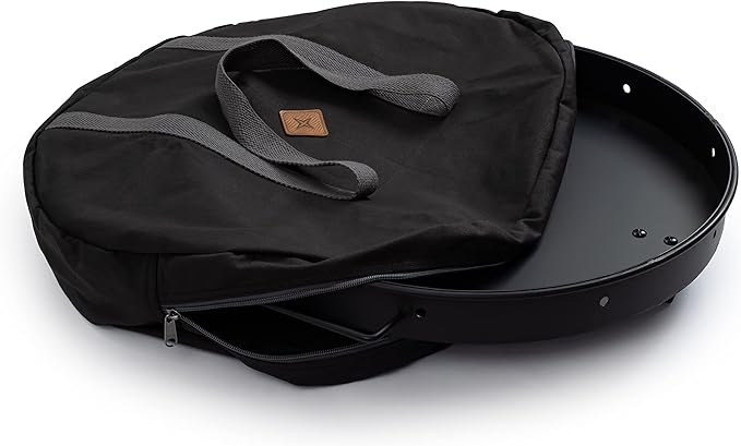 Barebones Cowboy Grill Charcoal Tray Carry Bag - Outdoor Grill Accessory, Easy Storage for Fire Pit