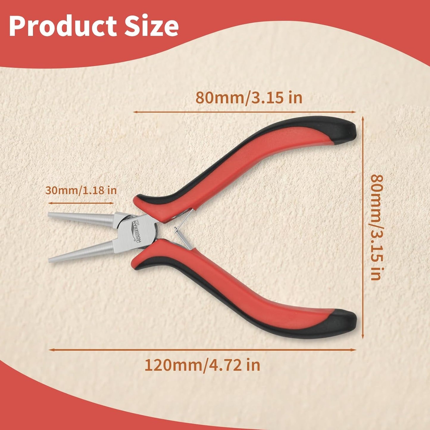 Round Nose Pliers for Jewelry Making, Wire Shaping, Beading, Jewelry Repair
