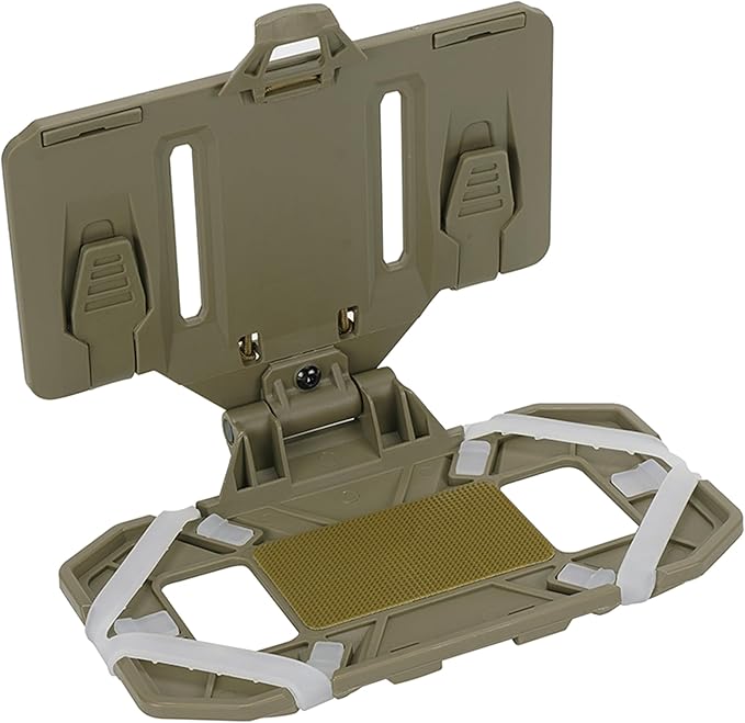 Tactical Molle Phone Holder for Plate Carrier Vest, Quick Release & Adjustable Phone Mount, Compatible with 4.7-6.7 inch Smart Phones, Durable Tactical Accessories for Outdoor Enthusiasts