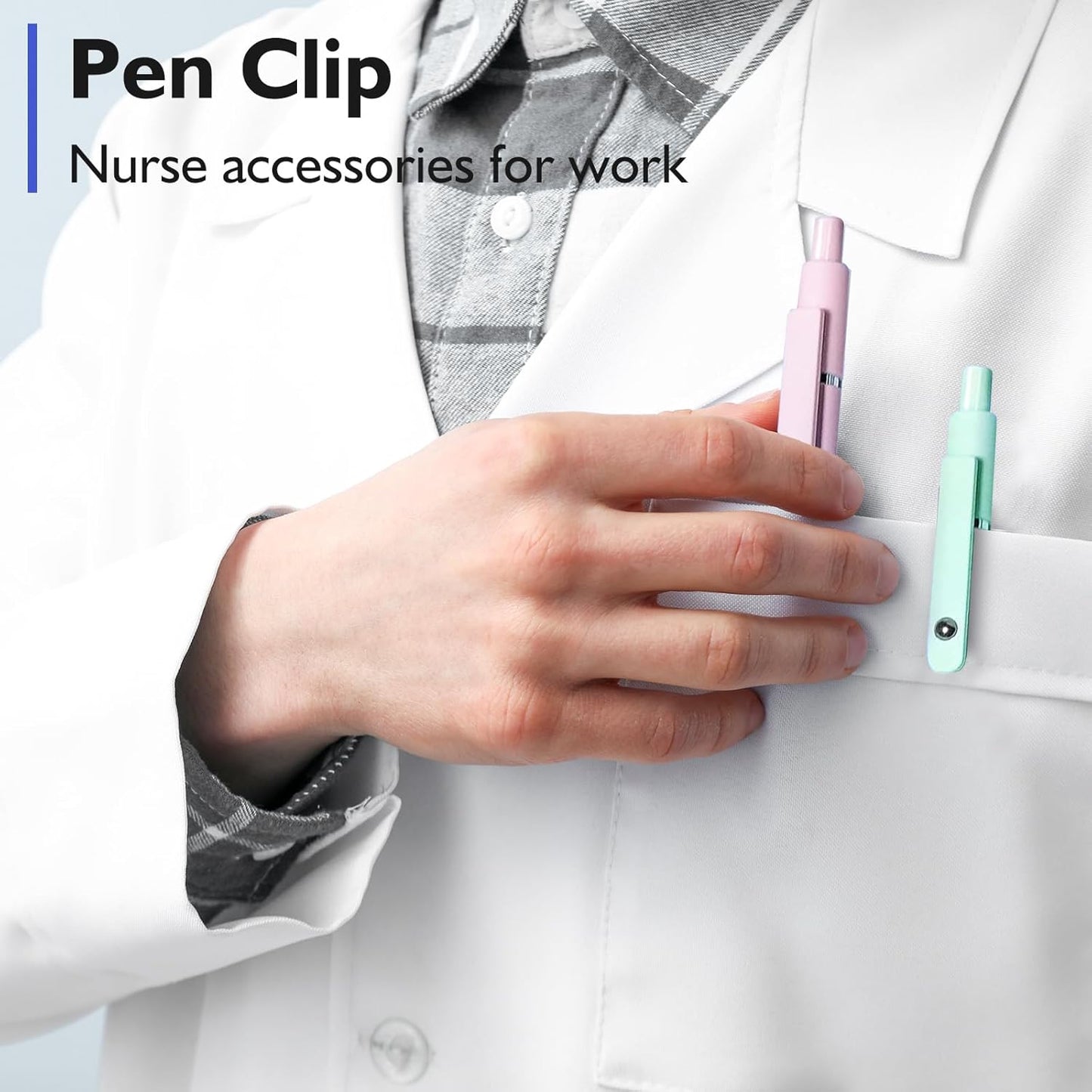 Vanhench 5Pcs Gel Pens, 0.5mm Black Ink Cute Pens for Journaling, Nurse Gifts Accessories for Work, Preppy Stuff & Aesthetic Trendy Stuff, Cool Teen Girl Gifts for 8 9 10 11 12 13 14 Year Old Girl