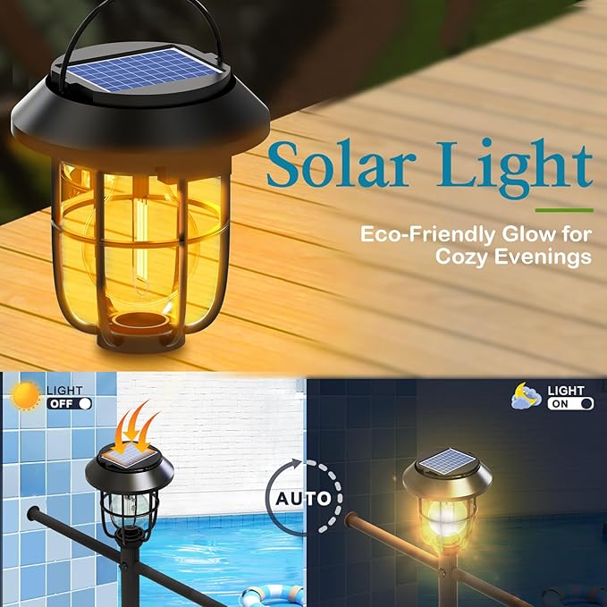 Sturdy & Solar-Powered Pool Towel Rack Outdoor - Adjustable Towel Racks with Wheels & Lights for Backyards
