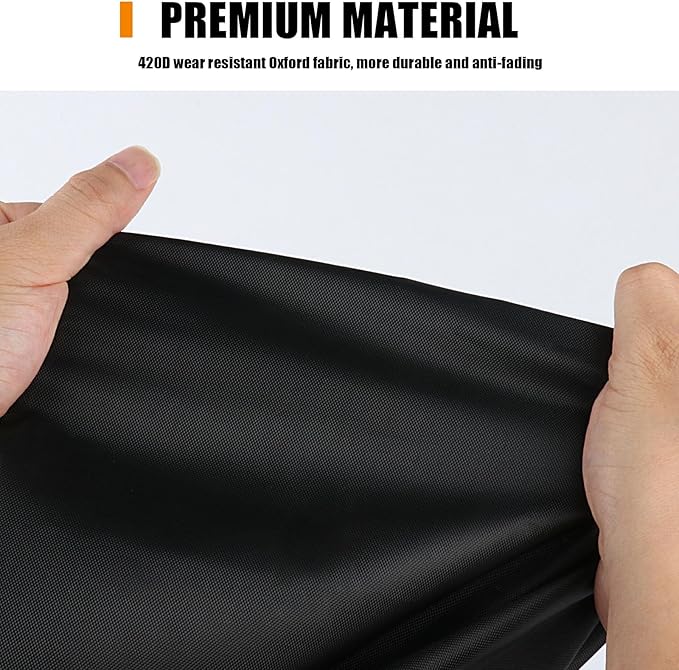 Grill Cover for Captiva Designs 4-Burners Propane Gas BBQ Grill, Waterproof Cover for Protecting Outdoor Griddle/Propane Griddle/Gas Grill
