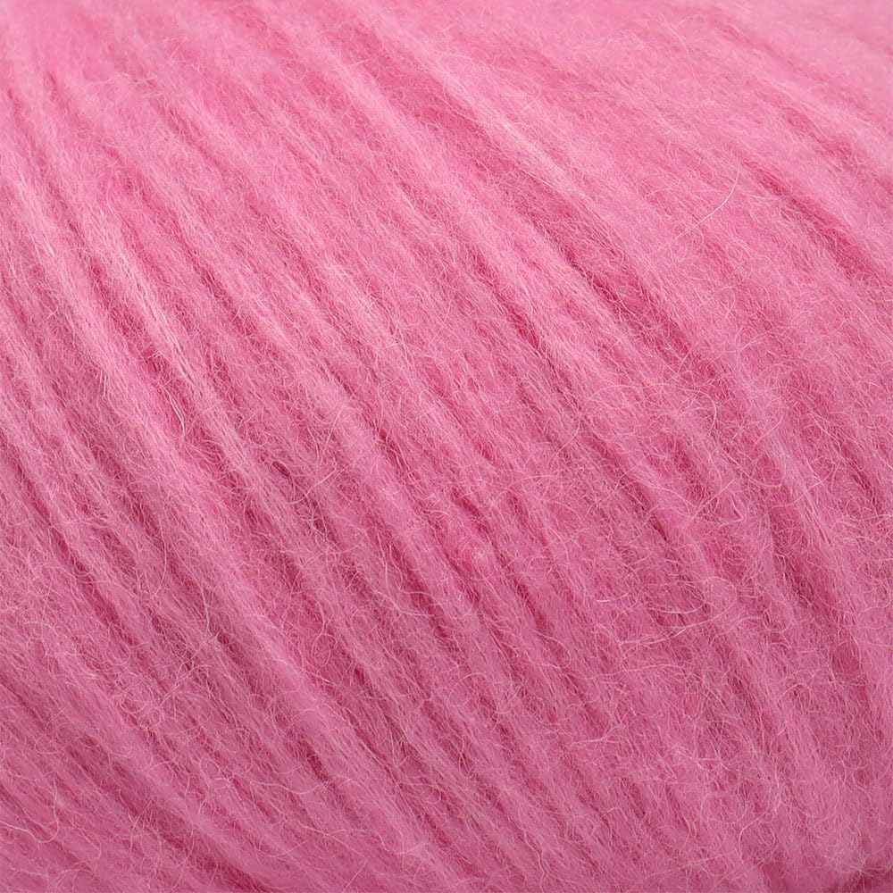 Pullu - Baby Alpaca Merino Wool Yarn Set of 3 Skeins (150 Grams) Worsted Weight - Sourced Directly from Peru - Heavenly Soft and Perfect for Knitting and Crocheting (Cotton Candy)