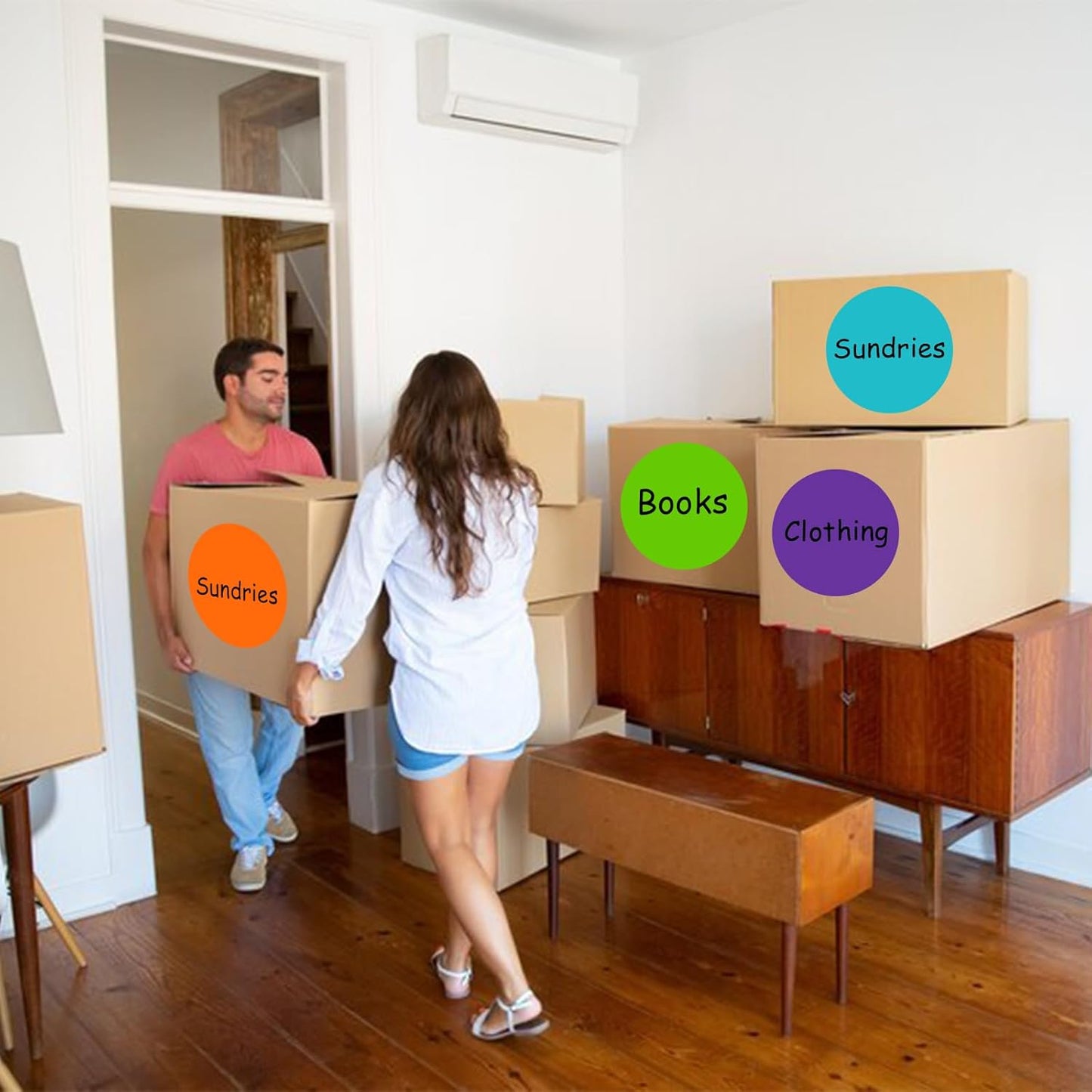 STARLIBOO 11 inch Colorful Dry Erase Dots Circles Whiteboard Marker Removable Stickers Spots Wall Decals for School Classroom Teachers Students Table & Desk- 12 Pack