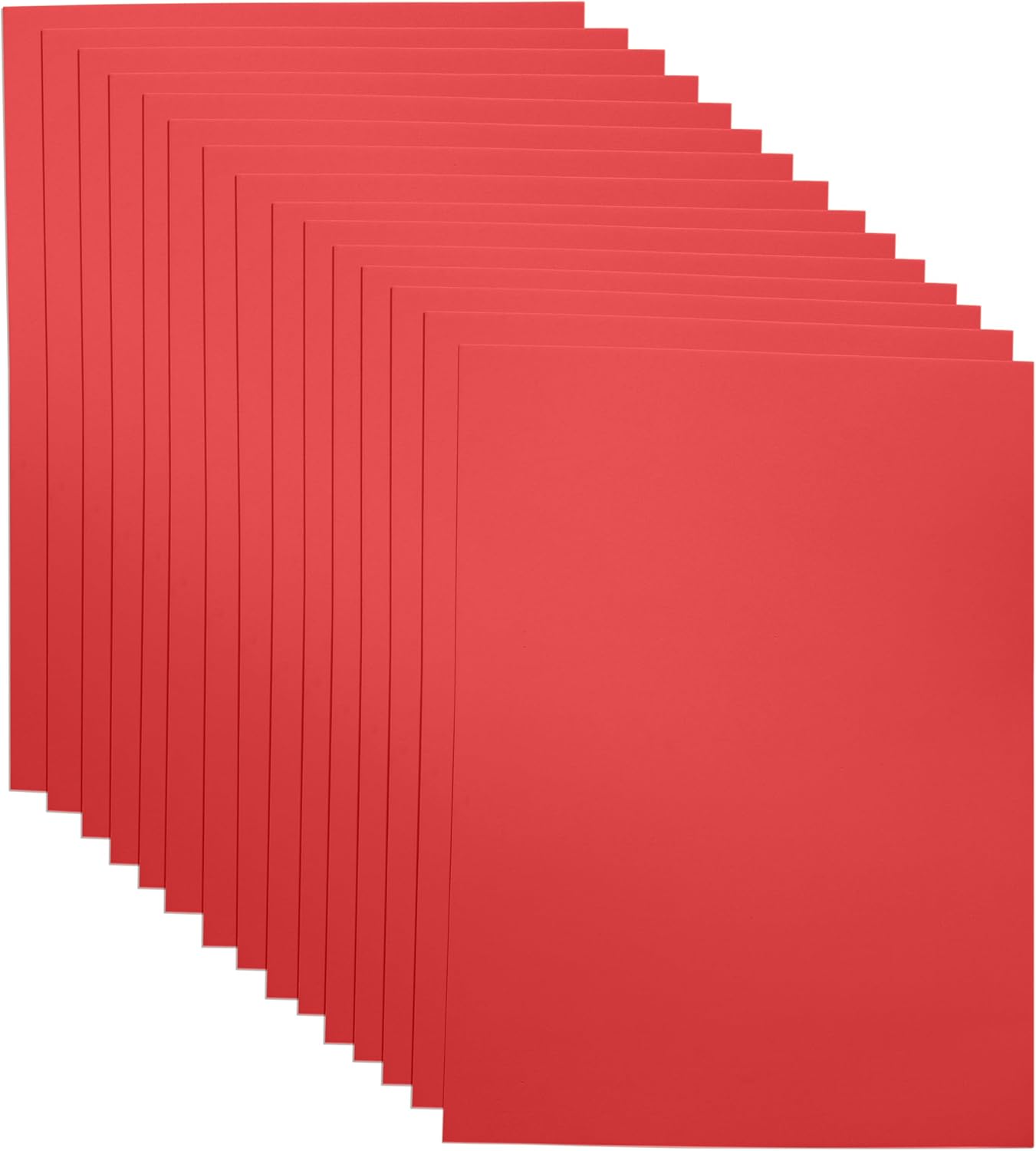 Red EVA Foam Sheets for Crafts, 9 x 12 Inch, 2mm Thickness, 15 Pack – Ideal for DIY Arts and Crafts, Foam Paper for Kids, Cosplay and Costumes