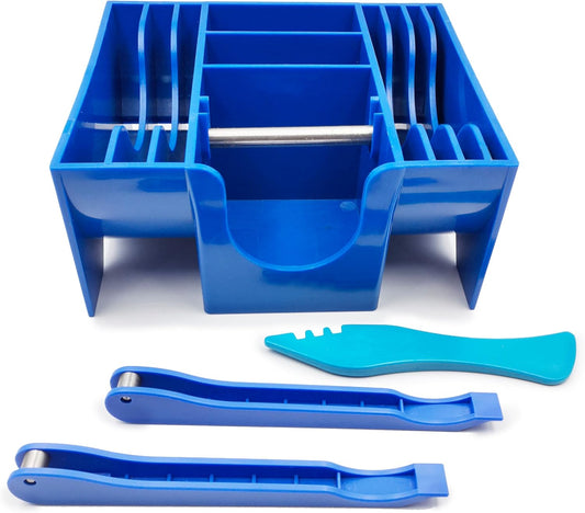 Copper Foil Hand Foiler and Foil Dispenser Kits (Dispenser Blue)