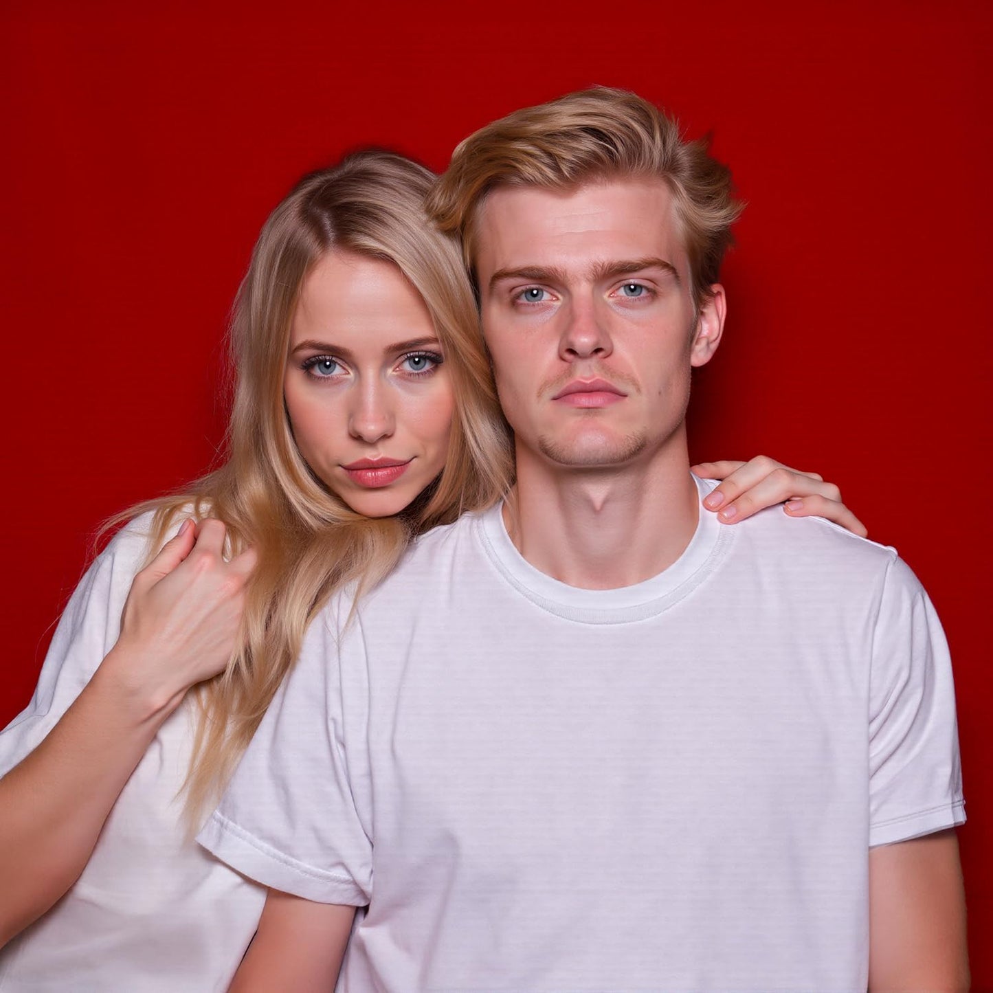 Kate Seamless Paper Backdrop Red Paper Backdrop Seamless Backdrop Paper Rolls (53''x16.4' Scarlet)