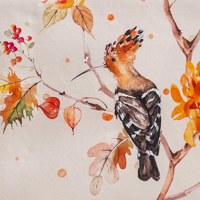 Maison d' Hermine Table Cloth Square Table 100% Cotton 54 x 54 Inches Fall Tablecloth Reusable Everyday Use for Thanksgiving Christmas Decorations Dining Farmhouse Party (Kelim - Prairie)