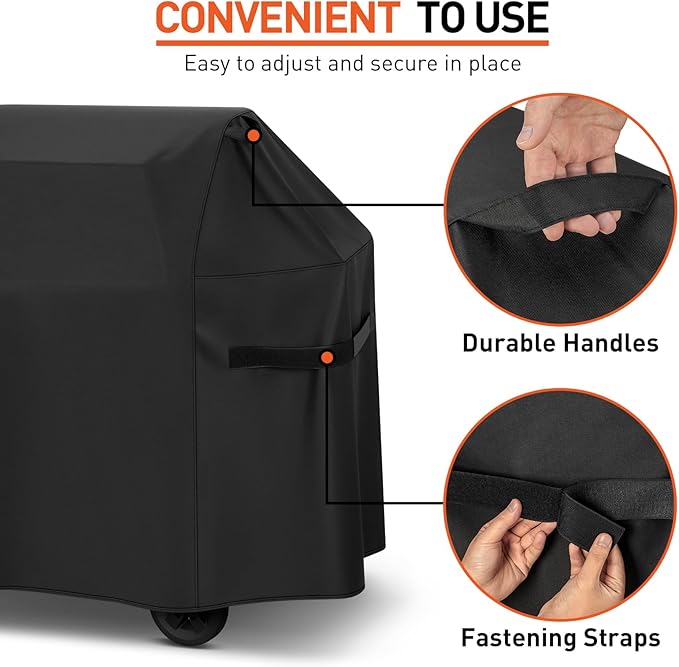 Arcedo Grill Cover 51 Inch Compatible with Weber Spirit II 300 and Spirit 300 Series Gas Grill, Waterproof Heavy Duty Outdoor Barbecue Cover for E310 E330 E315, Compared to 7139