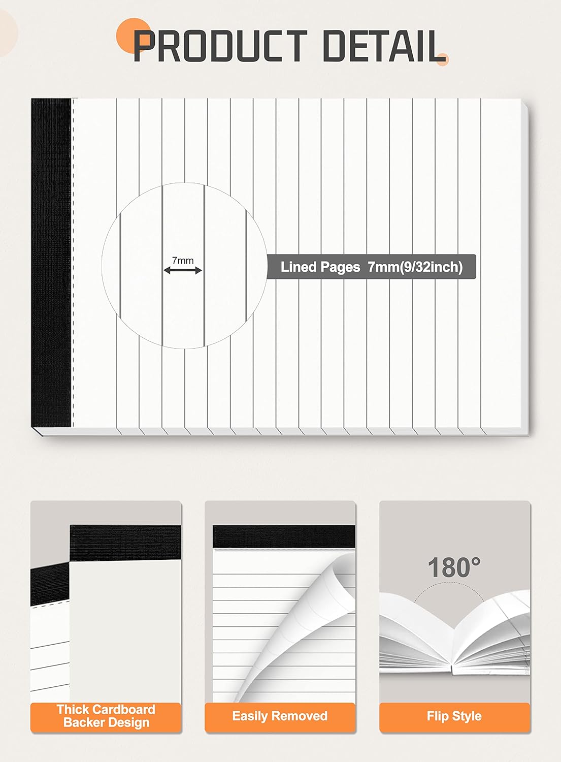 Small Notepads 4x6 for Office 6 Pack Pocket Note Pads 4x6 for Reminders and Notes Writing Pads of Work Memo Pads Lined Paper for Home Note Pads for Household to Do List Scratch Pads 30 Sheets Each