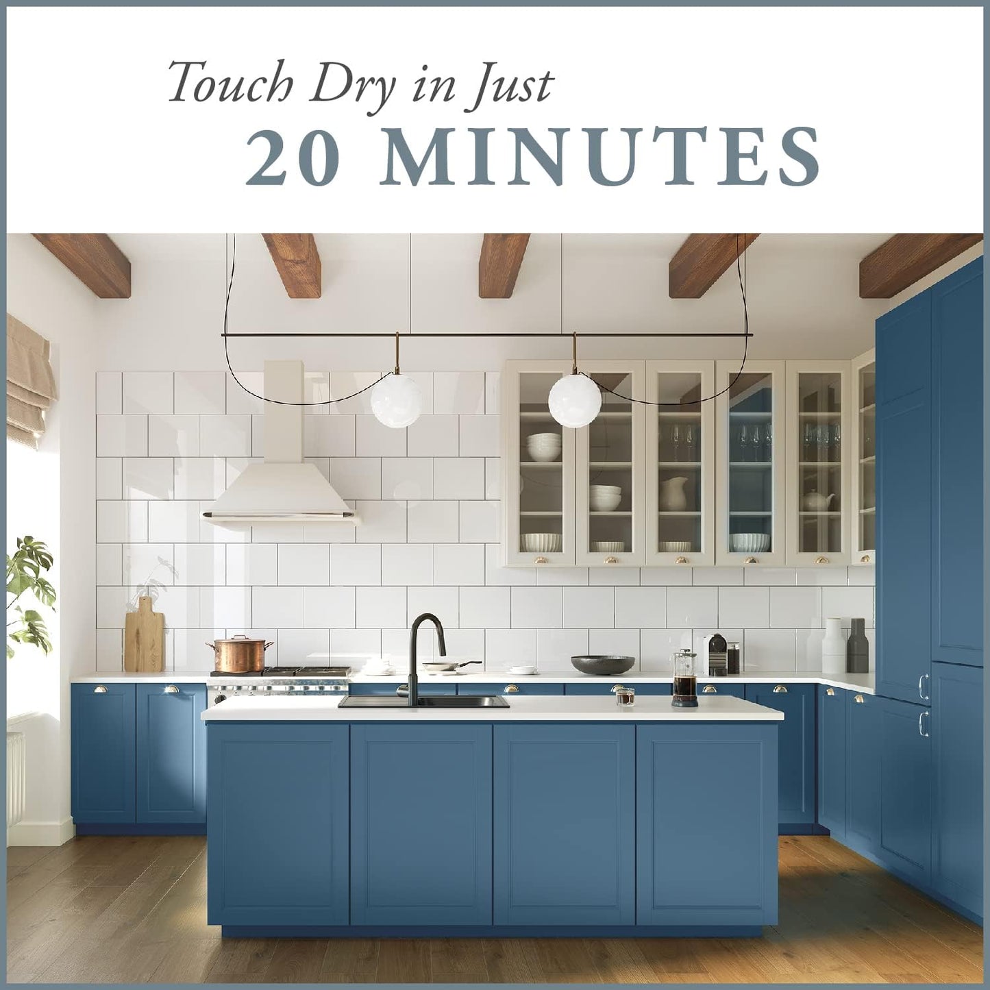 AMY HOWARD AT HOME Chalk-Based One Step Paint for Furniture, Cabinetry, Decor, Finish, and More | No Stripping, Sanding, or Priming | Medium Base | 32 Ounce | Mai Dragon