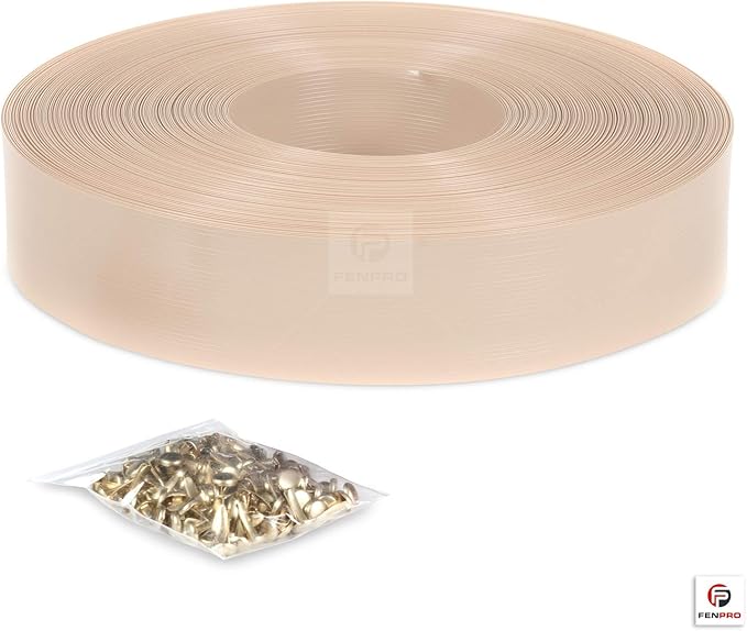 Chain Link Fence Privacy Tape (Desert Tan)