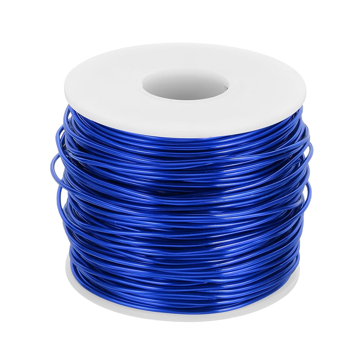 MECCANIXITY 15 Gauge Anodized Aluminum Craft Wire Bendable Bonsai Training Wire 223 Feet 1.5mm for Sculpting Crafts Wreath Floral Beading Jewelry Making, Dark Blue