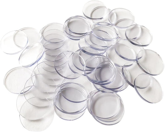 Yuanhe Clear Acrylic Poker Chip Spacers,50pcs/100pcs/200pcs