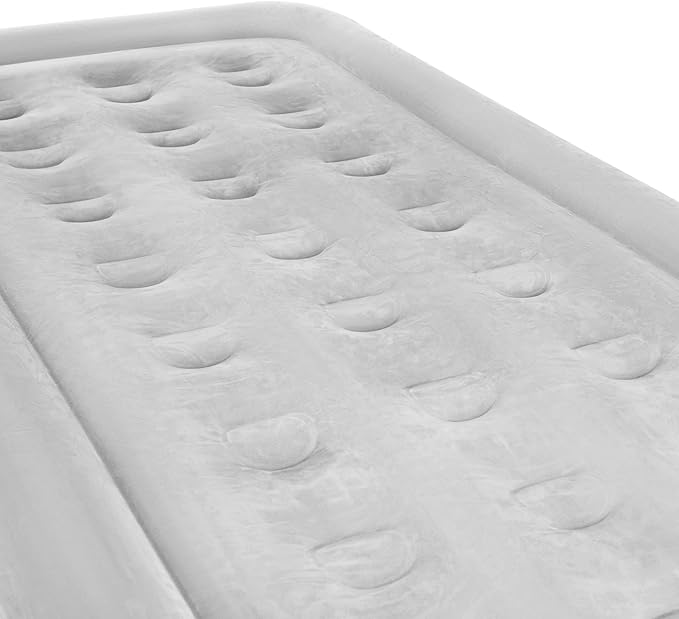 SoundAsleep Products Dream Series Luxury Air Mattress, ComfortCoil Technology, Built-in High Capacity Pump for Home, Camping- Double Height, Adjustable, Inflatable Blow Up, Portable (Twin XL Size)