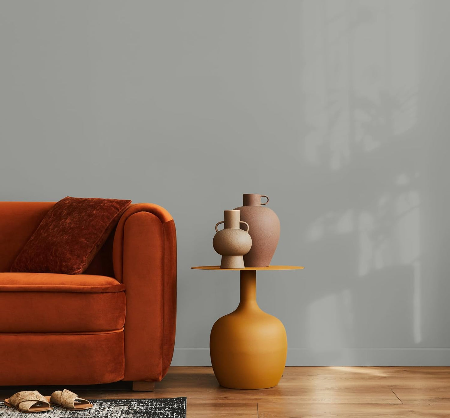 EVOLVE Paint & Primer: Environment-friendly, Low Sheen with One-coat Coverage for Interior & Exterior surfaces (Graphite Gray, 5-Gallon)