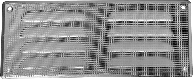 Repa Market 10" x 4" Inch (Outer Dimensions) Aluminium Air Vent Cover - Steel Return Air Grilles - for Ceiling and Sidewall - HVAC - with Protection Screen (10.24" x 4.13" Inch)