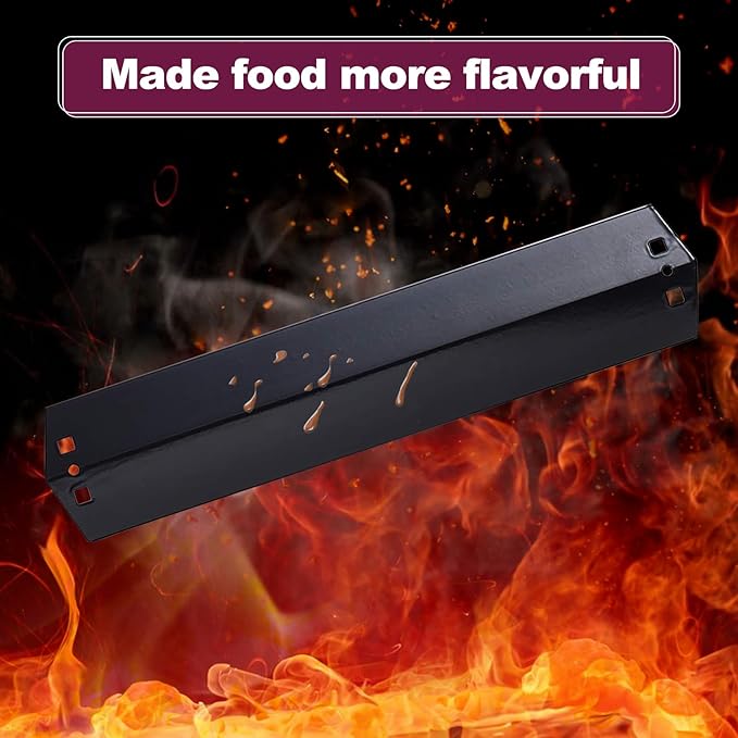 95051 Porcelain Steel Heat Plate and 19.75" Stainless Steel Grill Grate Replacement Parts for Chargriller Charcoal 3001, 3008, 3030, 4000, 5050, 5252, 5650,9020 Gas Grill