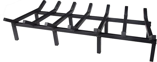 SteelFreak Super Heavy Duty Steel Fireplace Grate - Made in The USA (33 Inch)