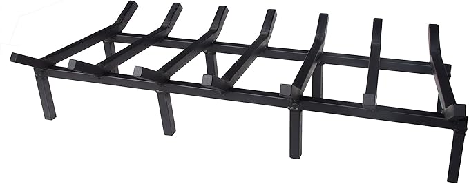 SteelFreak Super Heavy Duty Steel Fireplace Grate - Made in The USA (30 Inch)