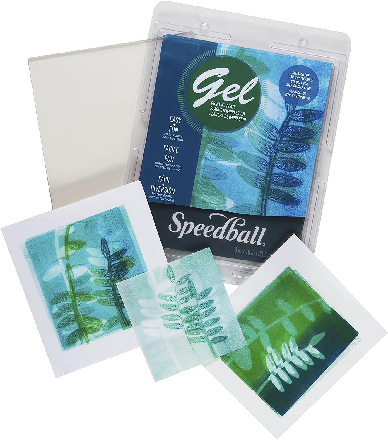 Speedball Gel Printing Plates, 5" x 7", for Block Monoprinting