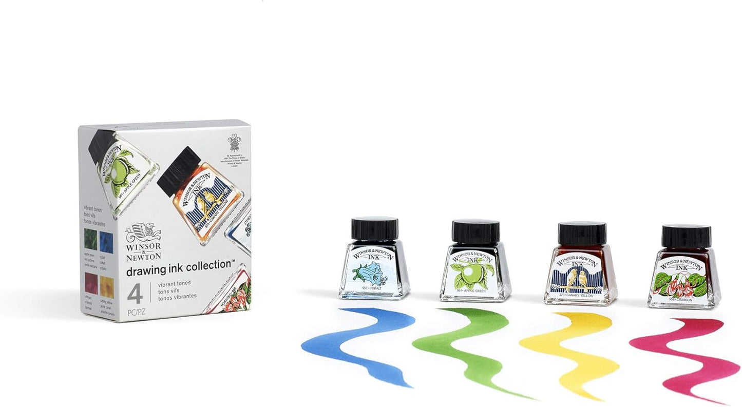 Winsor & Newton Drawing Ink, 14ml Bottle, Blue