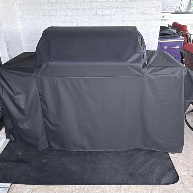 Grill Cover for Traeger Woodridge Pro and Woodridge Elite Grills,Waterproof Wood Pellet Smoker Cover for Traeger BAC776 BAC775 Woodridge Pro/Elite TFB97JLH TFC97XLH Grill Accessories
