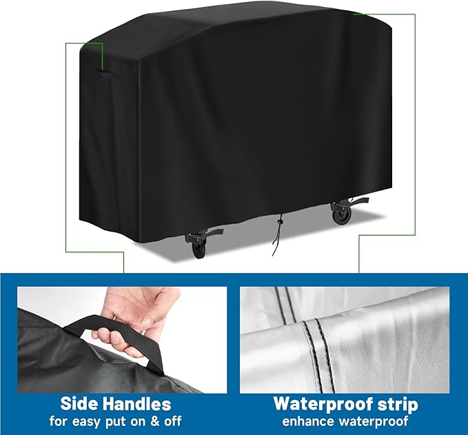 72 inch Flat Top Grill Cover for Members Mark 4 Burner Griddle,Waterproof Outdoor Griddle Cover for Weber Slate 30 Griddle, Heavy Duty 36" Gas Covers for Black Stone 36 Inch Cooking Station