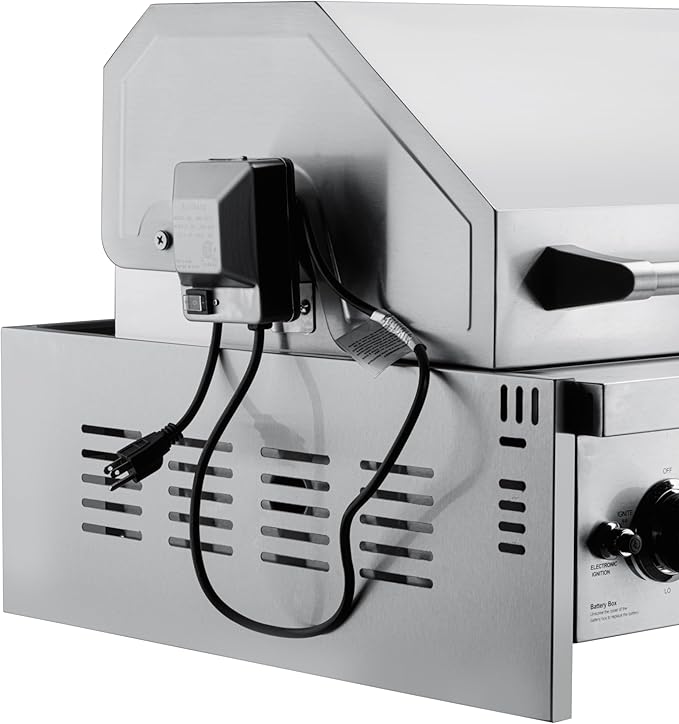 KoolMore 30 in. Built-in Liquid Propane BBQ Grill for Outdoor Kitchen in Heavy-Duty Stainless-Steel (KM-OKS-BQ30)
