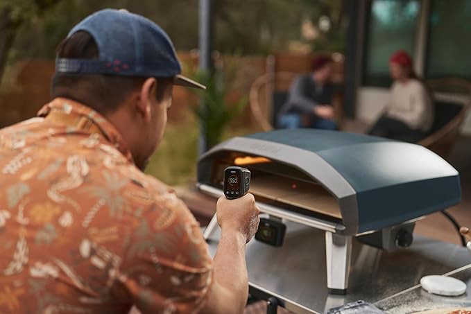Ooni Koda 2 Pro Gas Pizza Oven – 18" Propane Powered Outdoor Oven with 28 mBar Regulator and Gas Hose, Propane Portable Pizza Oven - Blue