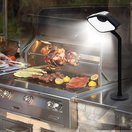 Rechargeable BBQ Grill Lights for Outdoor Grill, Magnetic Grill Lights for Outdoor Barbeque (BBQ Grilling Gifts)
