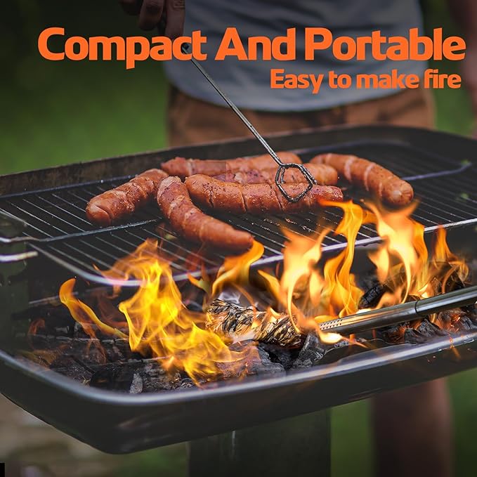 36PCS Fire Starters for Campfires Grill BBQ Camping Fireplace Fire Pit,Quick Light Wood Charcoal Fire Starter, Waterproof-Natural Fire Starters Camping fire Starter Charcoal Starters
