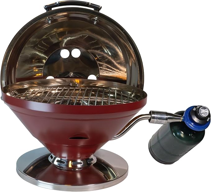 Magma C10-105-R Ruby Beach Fire Gas Grill | Portable Gas BBQ | Compact Propane Grill | Stylish Outdoor Cooker