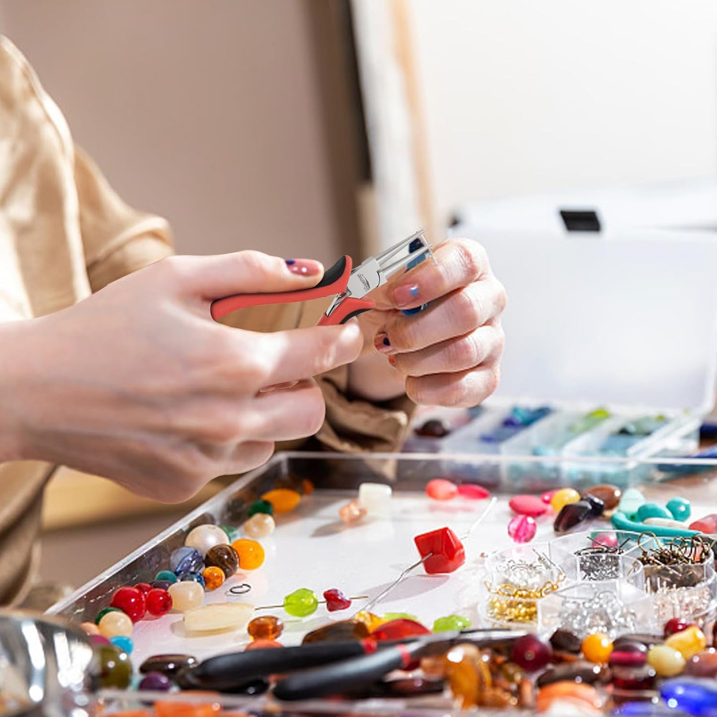 Round Nose Pliers for Jewelry Making, Wire Shaping, Beading, Jewelry Repair