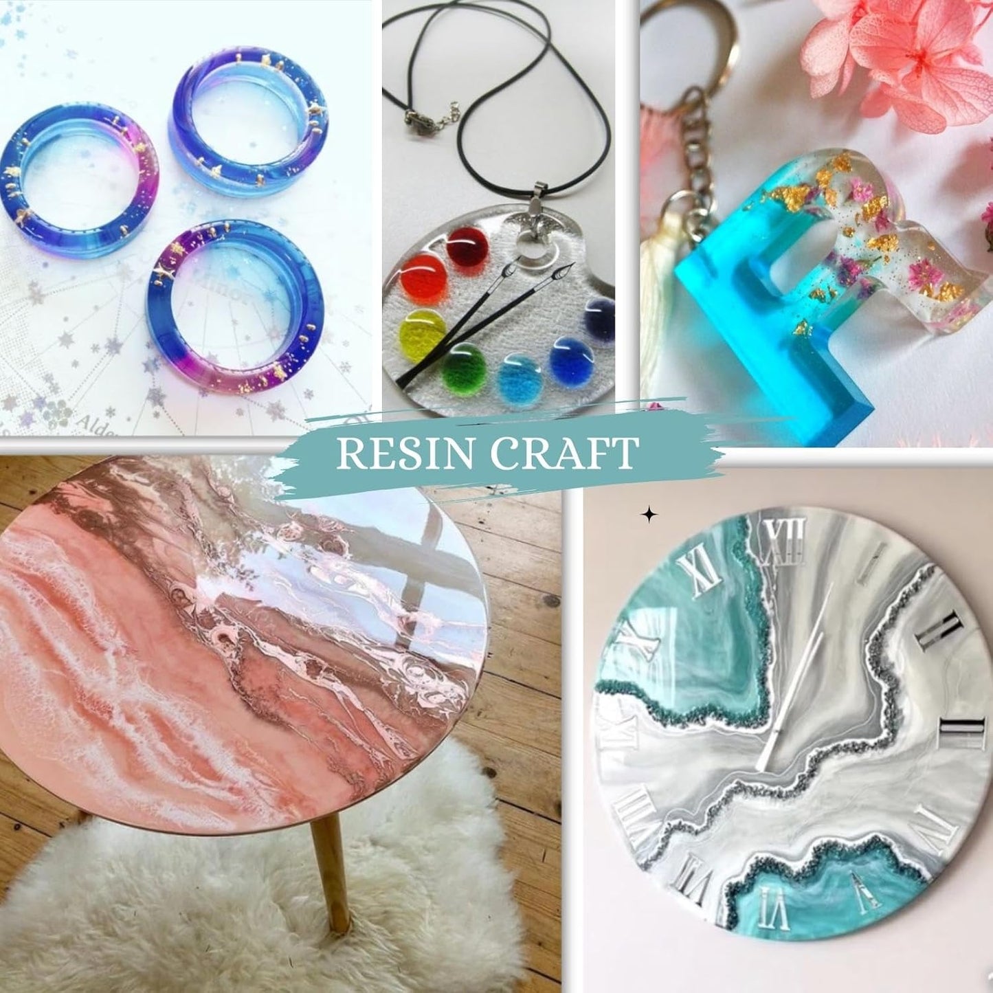 Mica Powder - 100g Mica Powder for Epoxy Resin - Metallic Color Pigment for Resin, Soap, Bath Bombs, Eye Shadow, Nails, DIY Crafting Projects etc. (Light Pink)